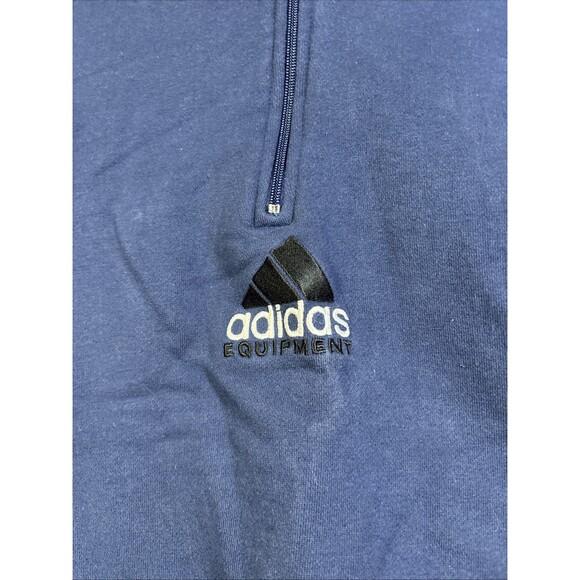 Vintage Y2K Adidas 1/2 Zip Limited Edition Sweatshirt Pullover Adult Size Small - Picture 2 of 7